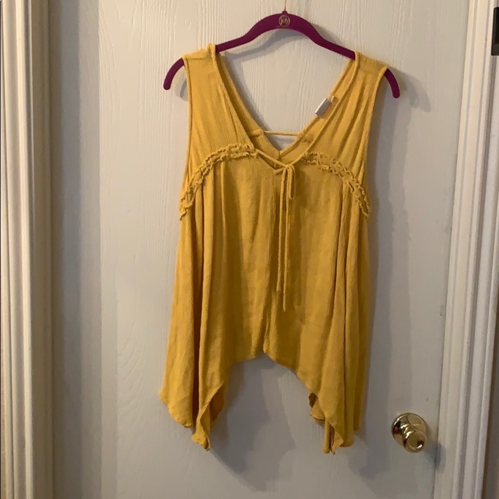 Mustard Juniors tank top